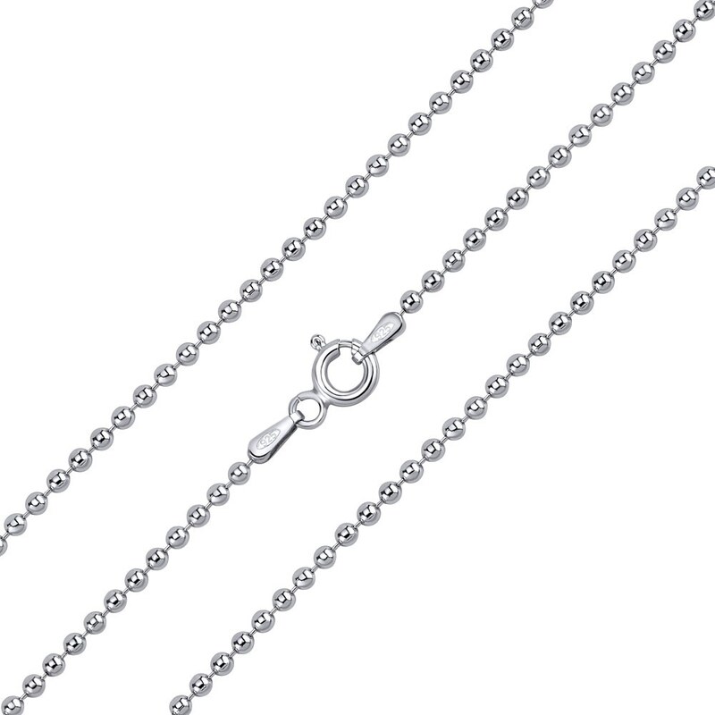 Ligot Strieborná guličková retiazka 1,8 mm 62426460