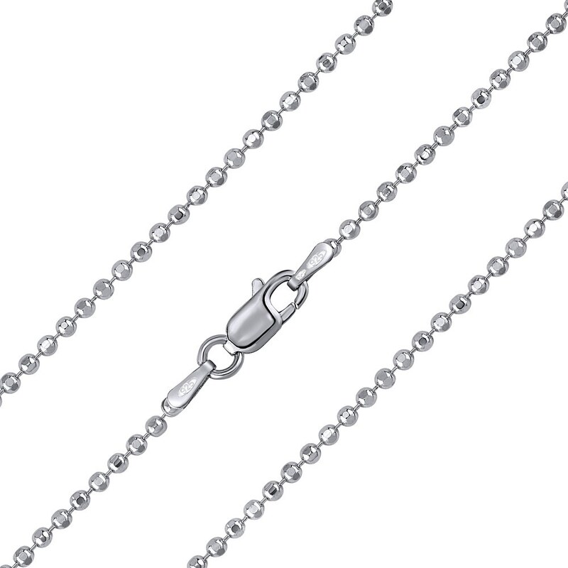 Ligot Strieborná guličková retiazka octagon diamond cut 2 mm 62426462