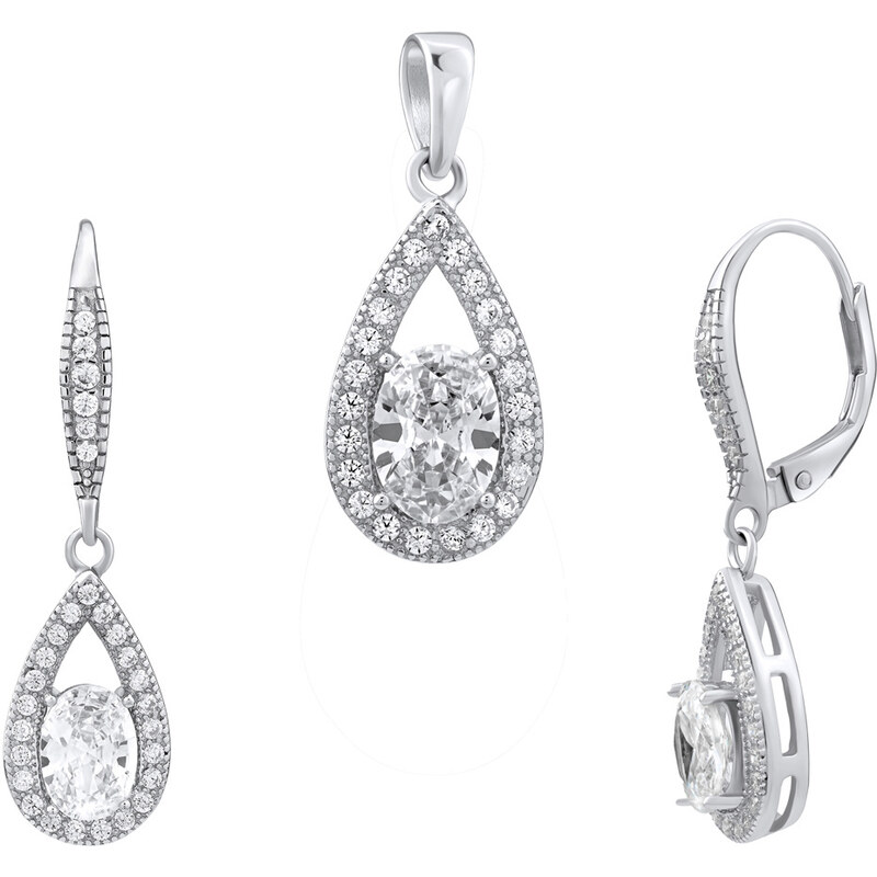 Ligot Set strieborných šperkov PHOENIX náušnice a prívesok JJJS0223W 46719811