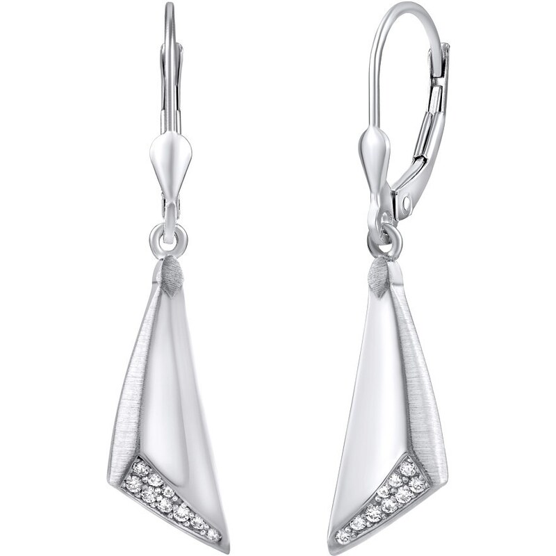 Ligot Strieborné visiace náušnice VALERIA QRE396 46720097