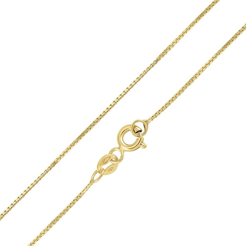 Ligot Zlatá dámska retiazka Box 0,8 mm 62426487