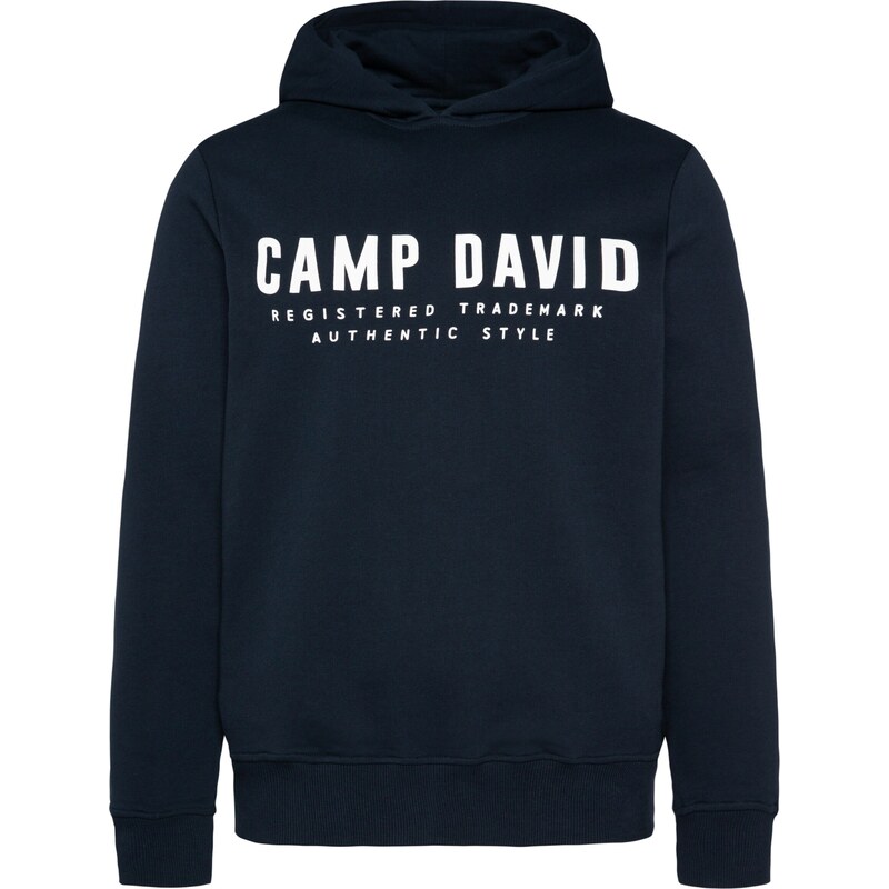 CAMP DAVID Mikina tmavomodrá / biela 60185015