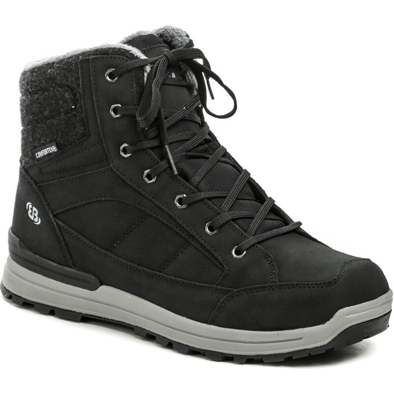 Lico Brütting 711054 Frost čierne pánske zimné topánky 46751712