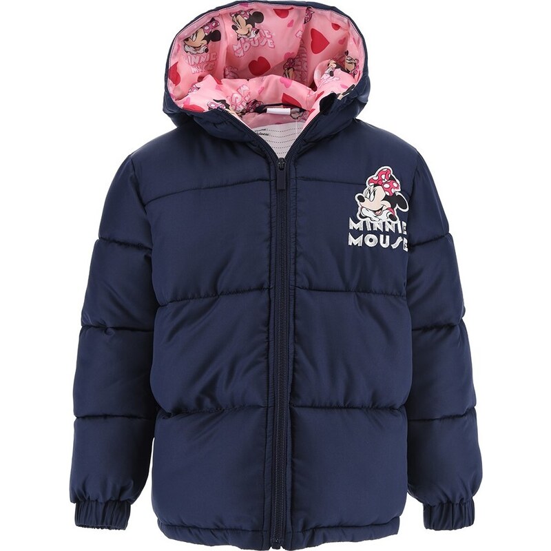 Disney Minnie Mouse tmavomodrá dievčenská bunda 46752078