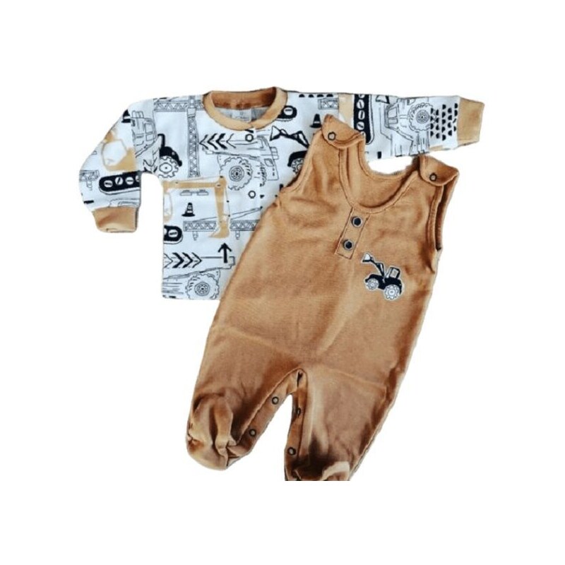 Mrofi Kabátik a dupačky Bagger Mustard 46457658