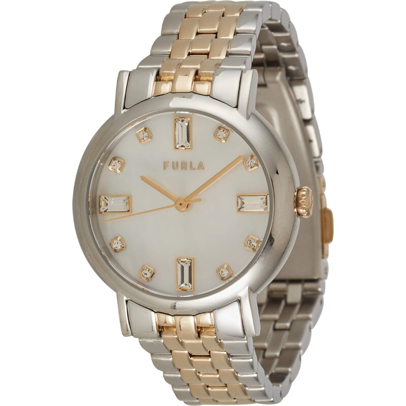 FURLA Analógové hodinky zlatá / strieborná 46864266