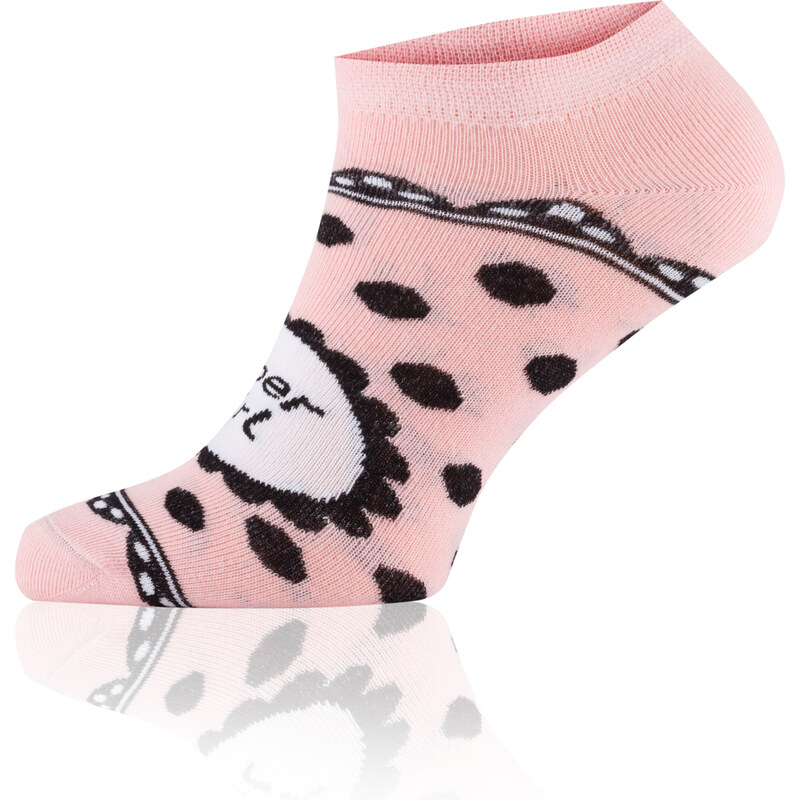Italian Fashion GIRL Socks for Feet - Pink/Black/White