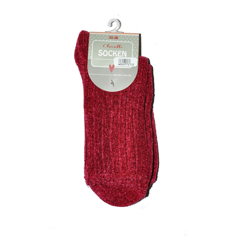 Teplé dámske ponožky WiK 37717 Chenille Socks 35-42 53441490