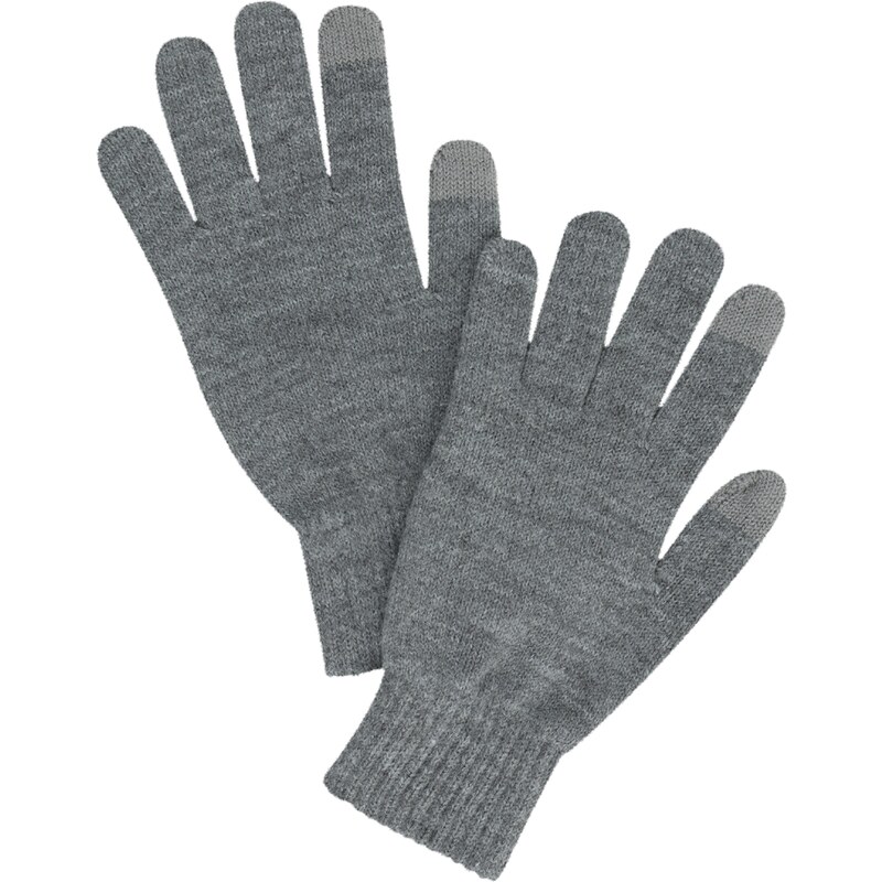 ABOUT YOU Prstové rukavice Xaver sivá 46939879