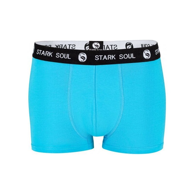 Stark Soul Prémiové Pánske Boxerky bez bočných švov tyrkysová 46792330