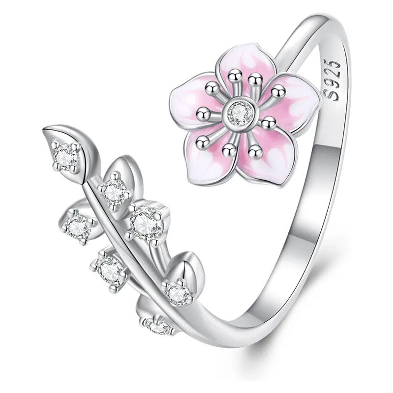 Dámsky strieborný prsteň FIORA 46810932