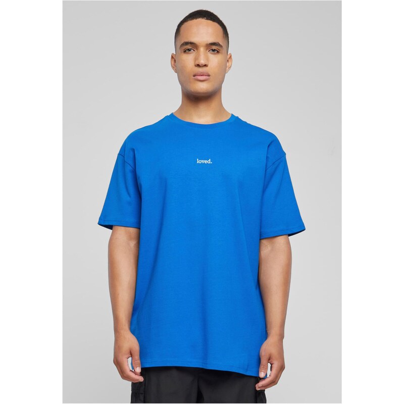 Merchcode Cobalt Blue Love Heavy Oversized T-Shirt 57776858