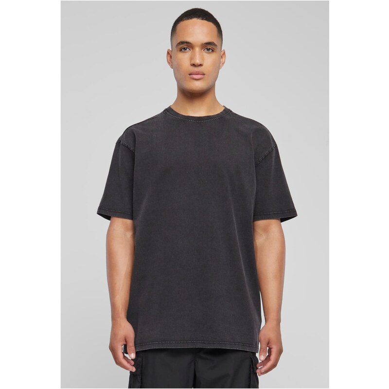 Merchcode Láska k sebe najprv Acid Washed Heavy Oversize tričko čierne 50641396