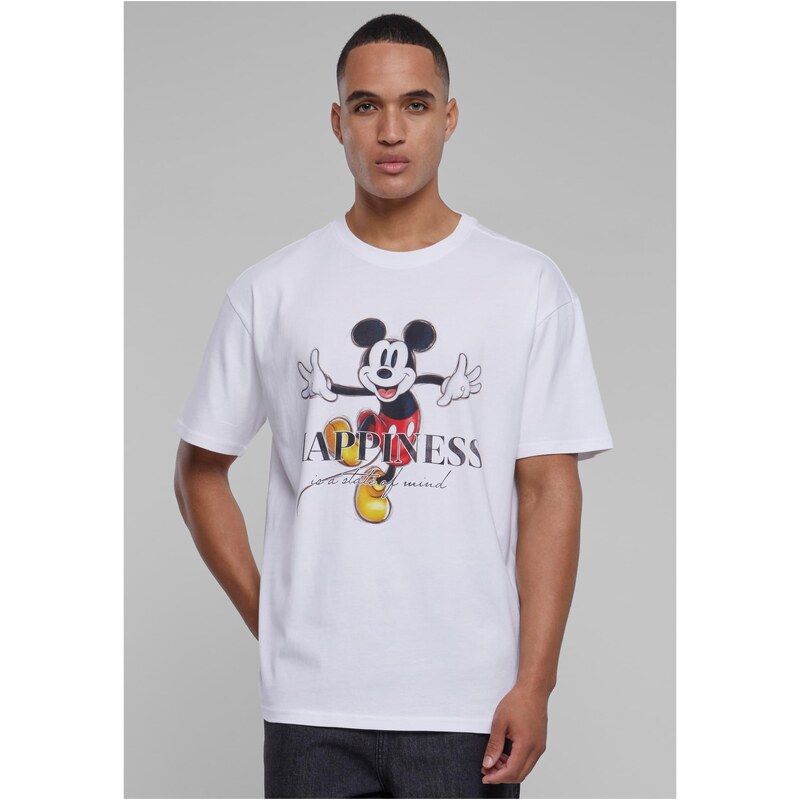 Mister Tee Disney 100 Mickey Happiness mens T-shirt oversize white 54074802
