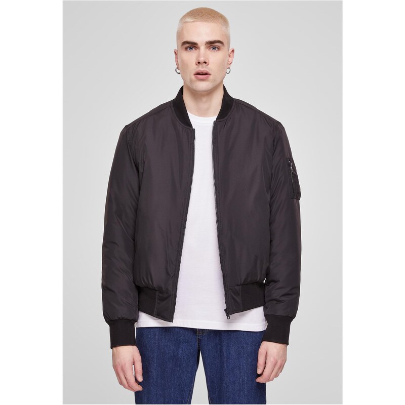 Urban Classics Recyclet Basic Bomber Jacket Black 50604983