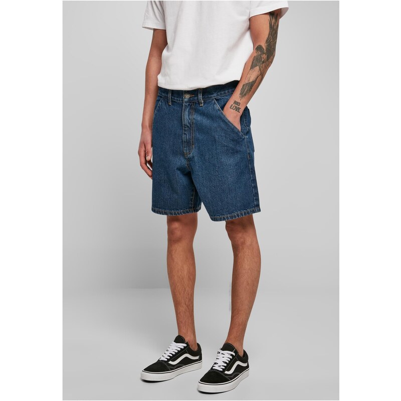 Urban Classics Eco-friendly denim Bermuda shorts washed in indigo 67241570