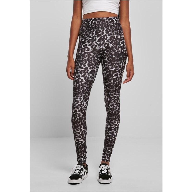 Urban Classics Womens soft leggings AOP blackleo 50636842