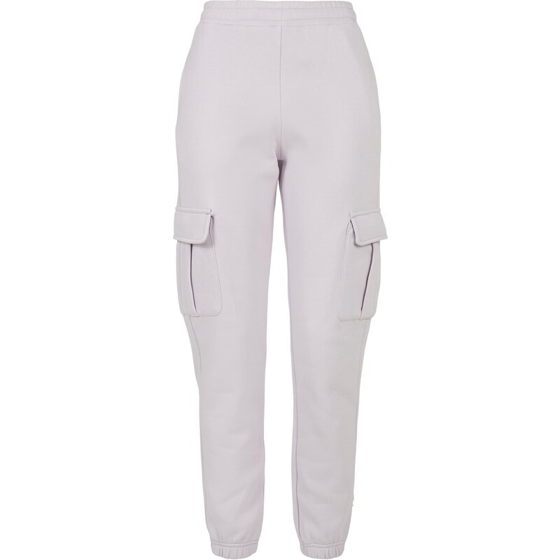 Urban Classics Womens Cargo Sweat High-Waisted Softlilac Pants 50686744