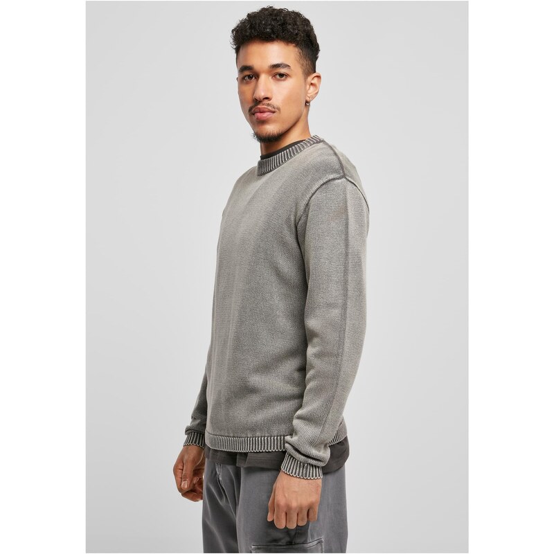 Urban Classics Washed sweater asphalt 50655260