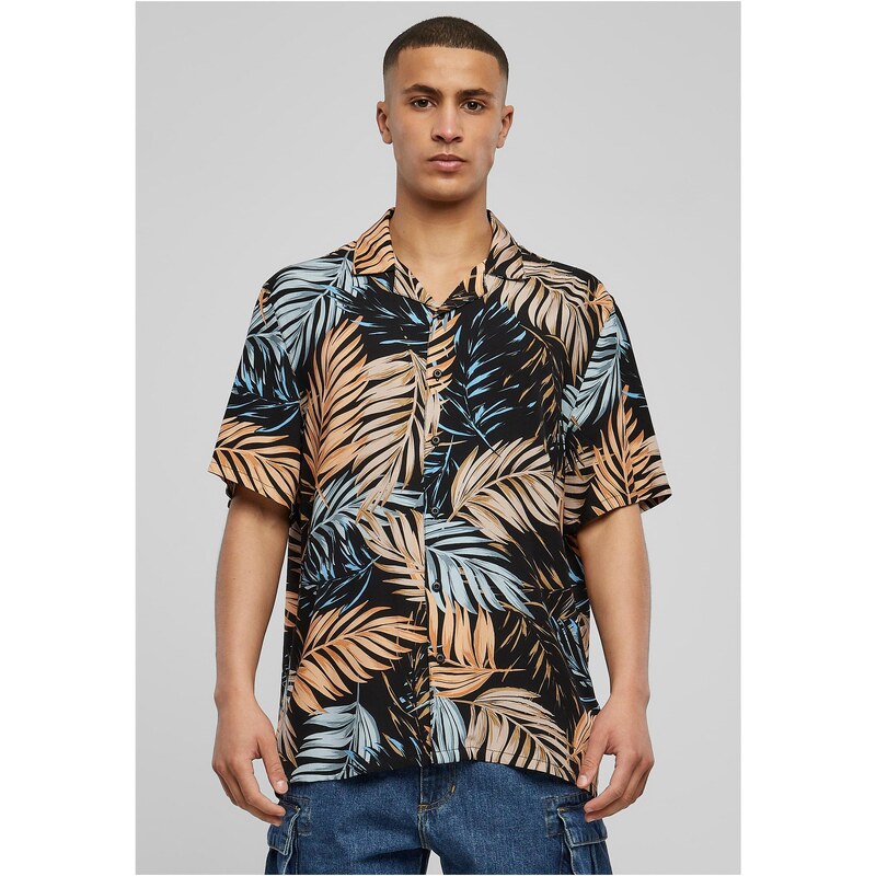 Urban Classics AOP Resort viscose shirt in the palm of your hand 50563250