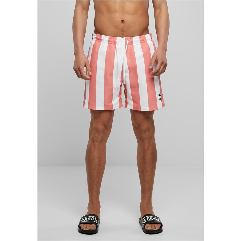 Urban Classics Patterned bikini shorts palepinkbarstripe 64635401