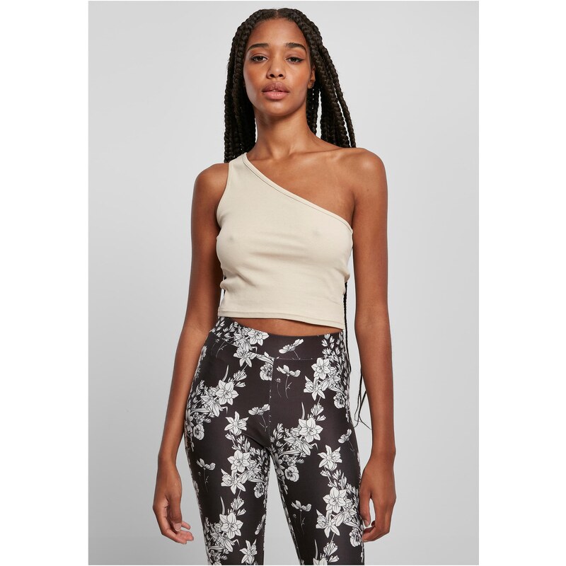 Urban Classics Womens cropped asymmetrical softseagrass top 50661424