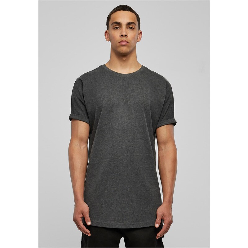 Urban Classics Mens T-shirt Turnup Tee - gray 50688202