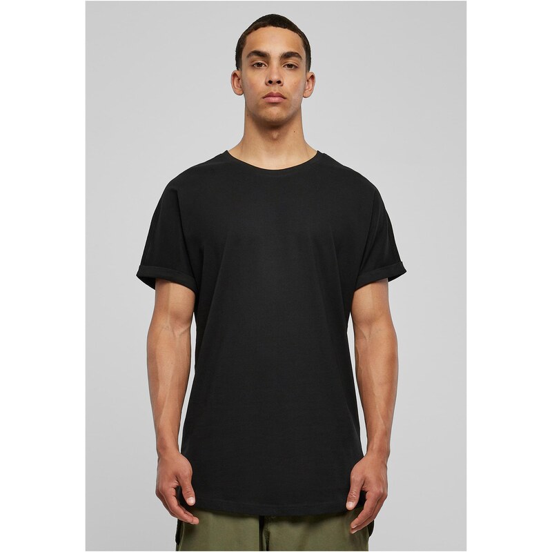 Urban Classics Long T-shirt Turnup Tee black 50686810