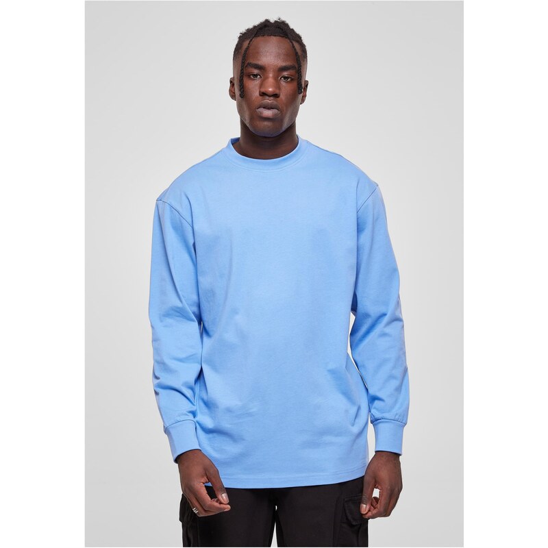 Urban Classics T-shirt L/S horizontal blue 50637601