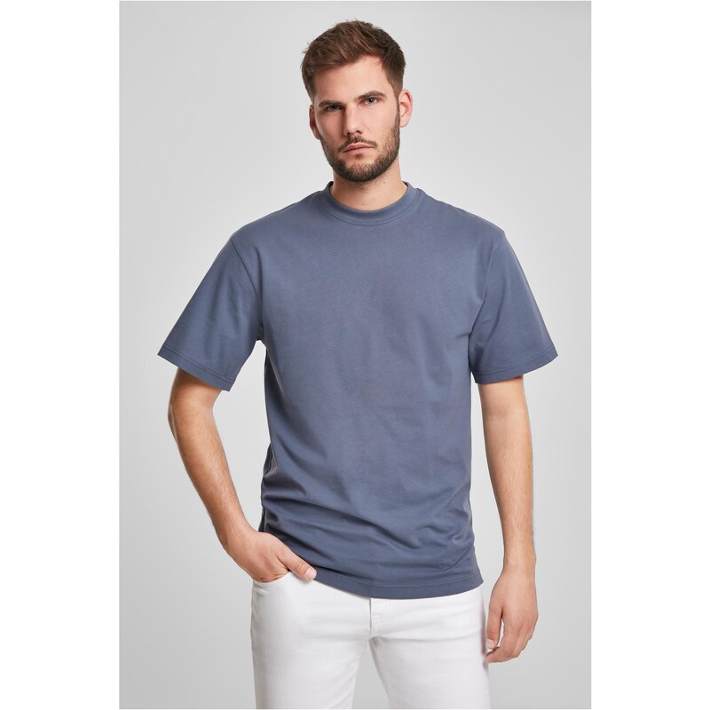 Urban Classics Vintage modré tričko vysokého strihu 50656636