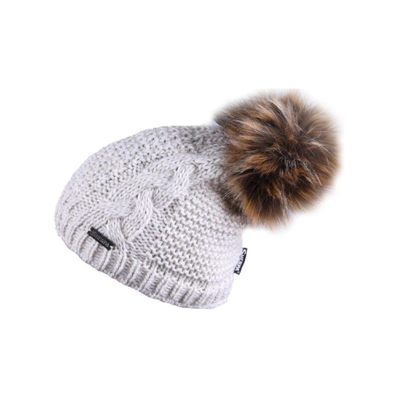 Dámska zimná čiapka Sherpa KAREN II béžová 46813605