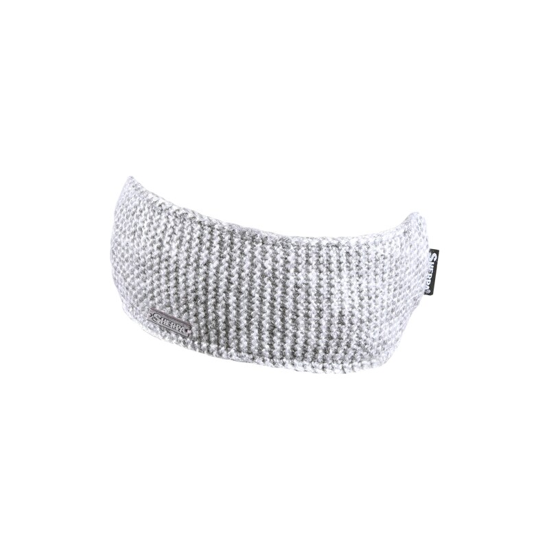 Dámska zimná pletená čelenka Sherpa MARA šedá 46813666