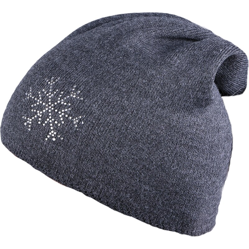 Dámska zimná čiapka Sherpa DAISY tmavo šedá 46813689