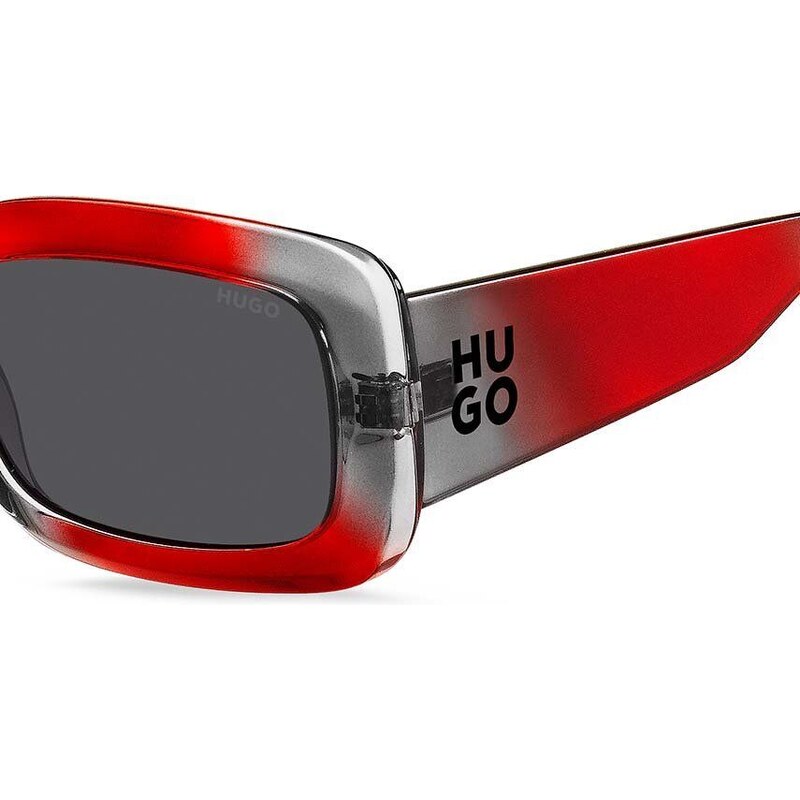 Slnečné okuliare HUGO čierna farba, HG 1281/S
