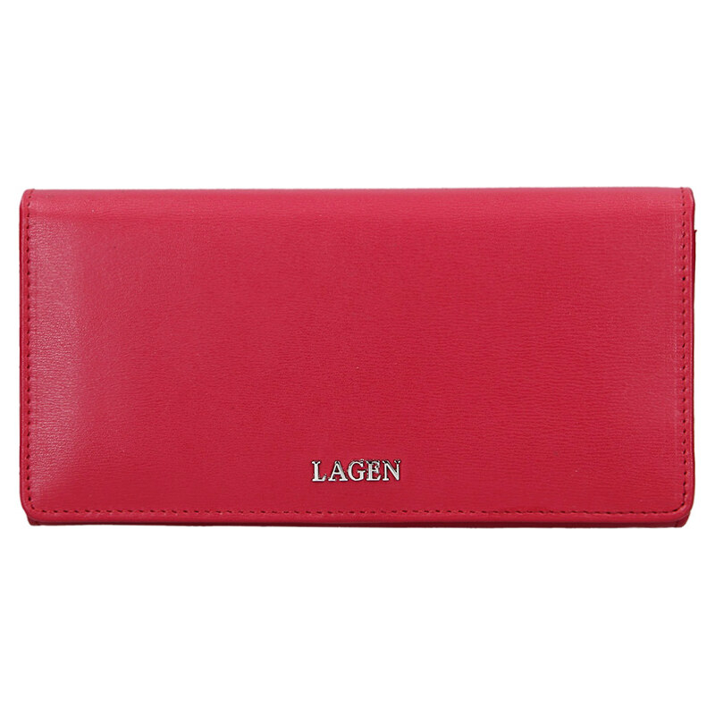 Lagen Dámska kožená peňaženka 250310 červená 46835413