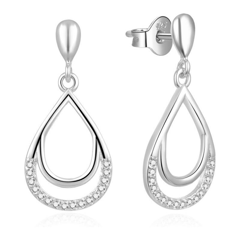 MOISS Krásne visiace náušnice zo striebra E0003087 66588712