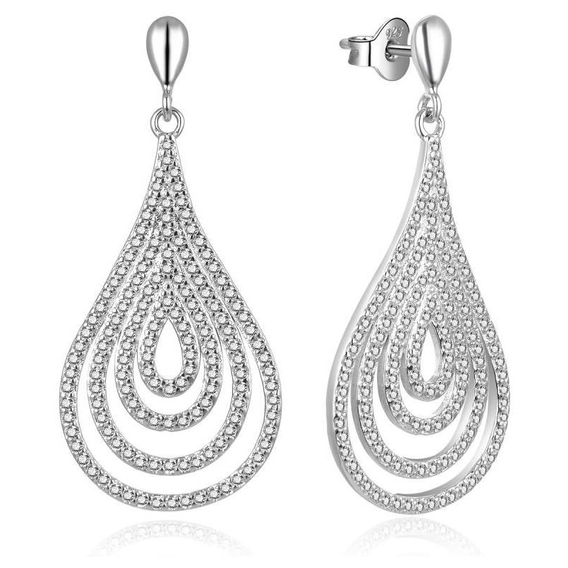 MOISS Pôvabné visiace náušnice zo striebra E0003044 66594748