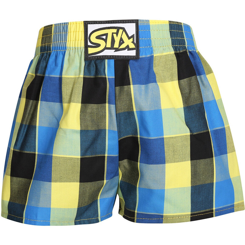 Detské trenky Styx klasická guma viacfarebné (J1015) 9-11 let 66060705