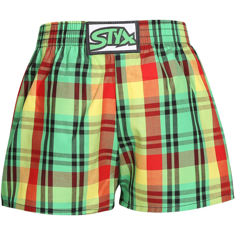 Detské trenky Styx klasická guma viacfarebné (J1018) 6-8 let 66060702