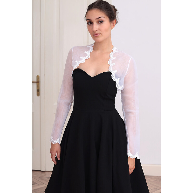 Glara Priesvitné bolerko na letnú svadbu 60175699