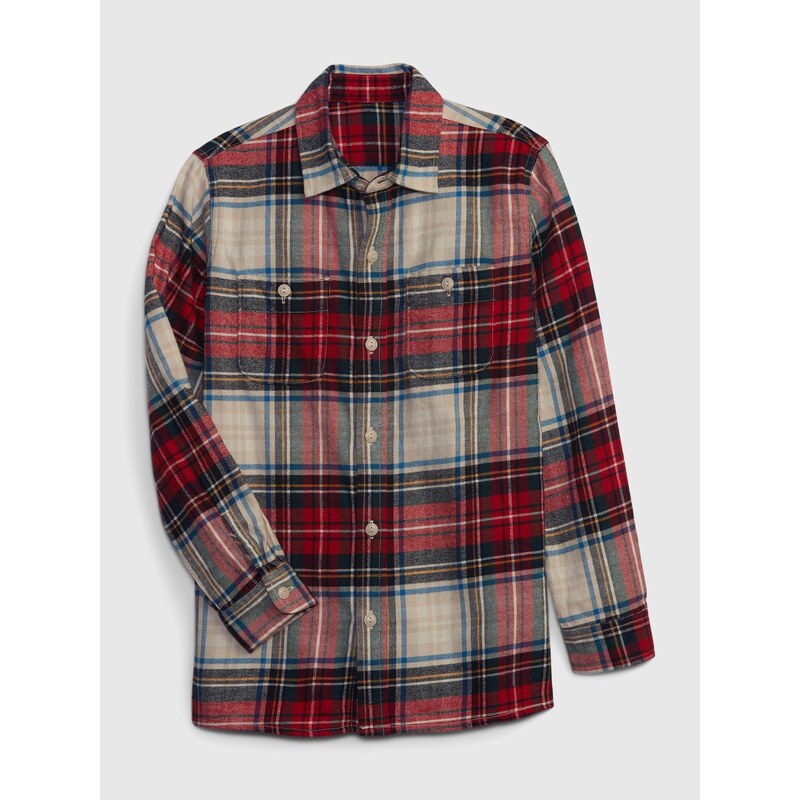 GAP Chlapčenská flanel košeľa 729978-08 66267592