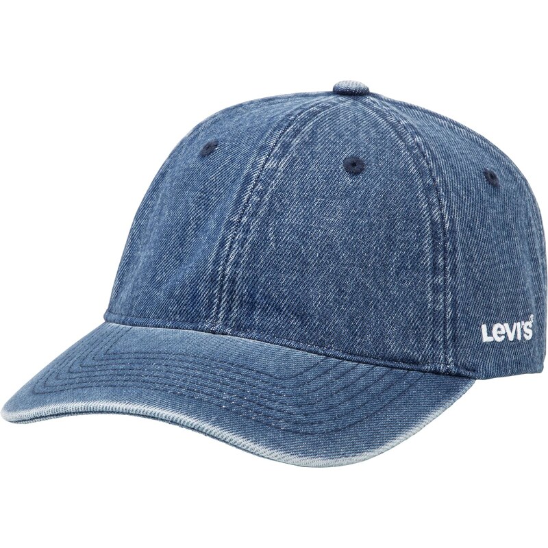 LEVIS Čiapka modrá denim / biela 47334957