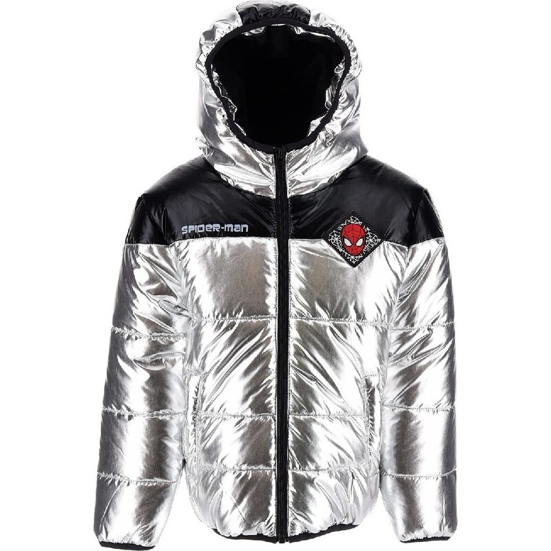 Marvel Spider-man strieborná chlapčenská bunda 46859738