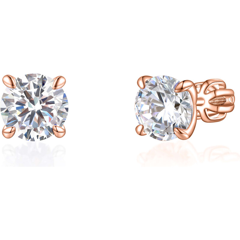 Olivie Strieborné 7mm náušnice PIPPI ROSE 7969 47000887