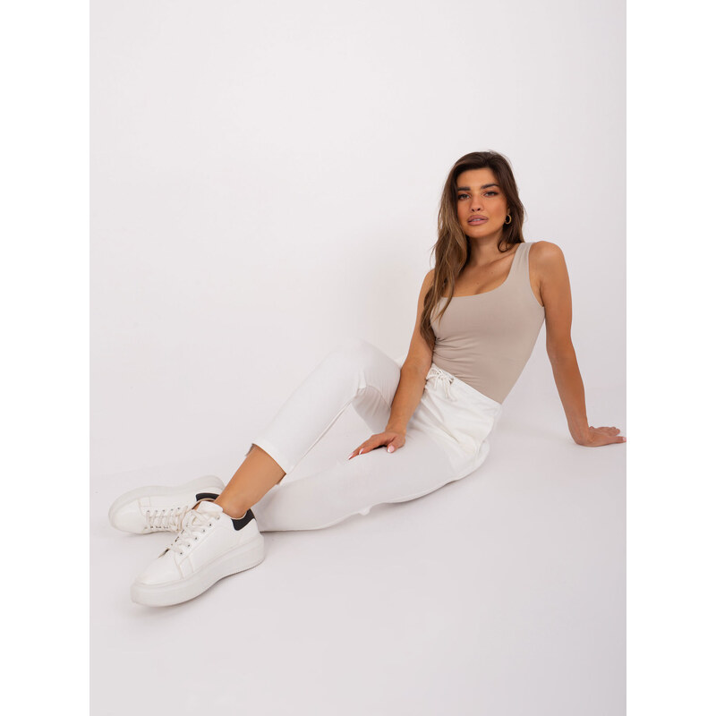 RELEVANCE Sweatpants-RV-DR-8370-1.57P-ecru 64665441