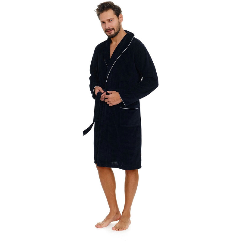 Pánsky župan 6063 tmavomodrý - Doctornap 51501194