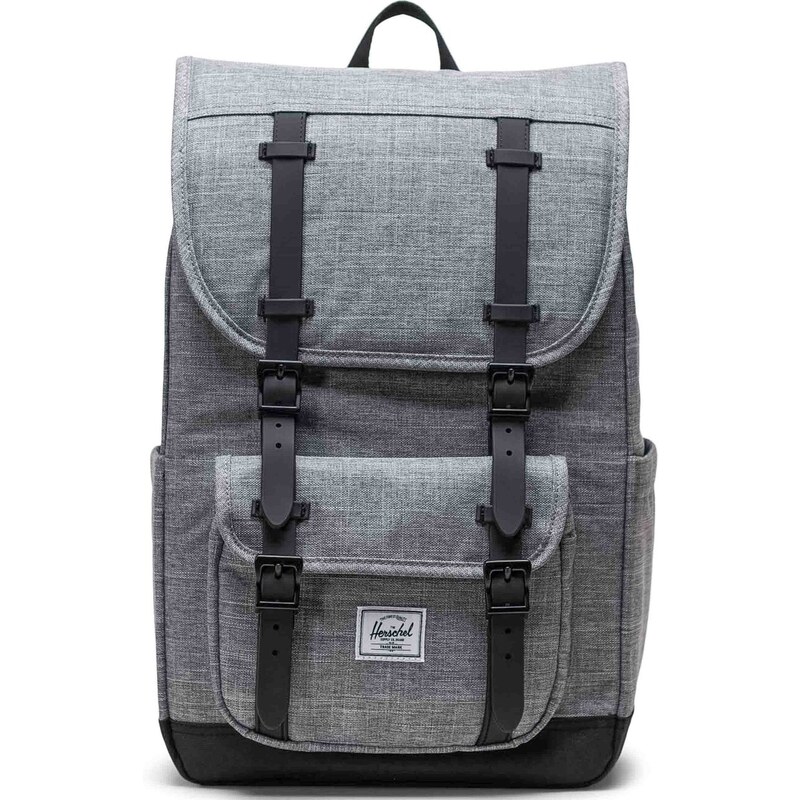 Herschel Little America Mid New - Raven Crosshatch 21l 47079966
