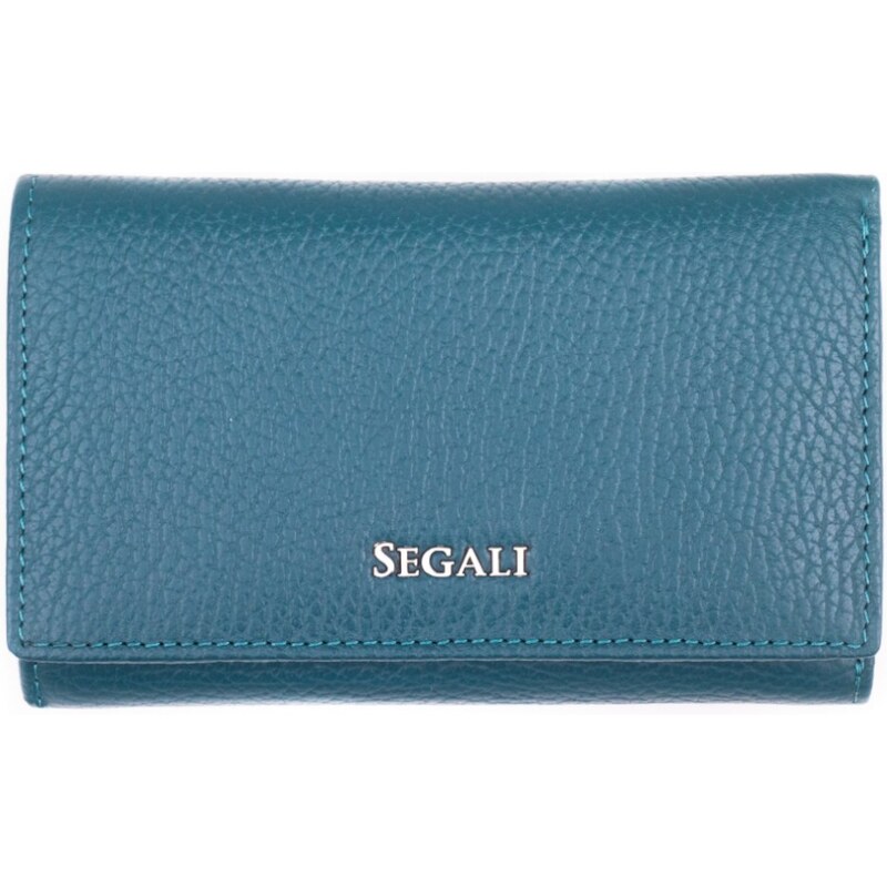 SEGALI Dámska kožená peňaženka 7074 B rain storm 66578857