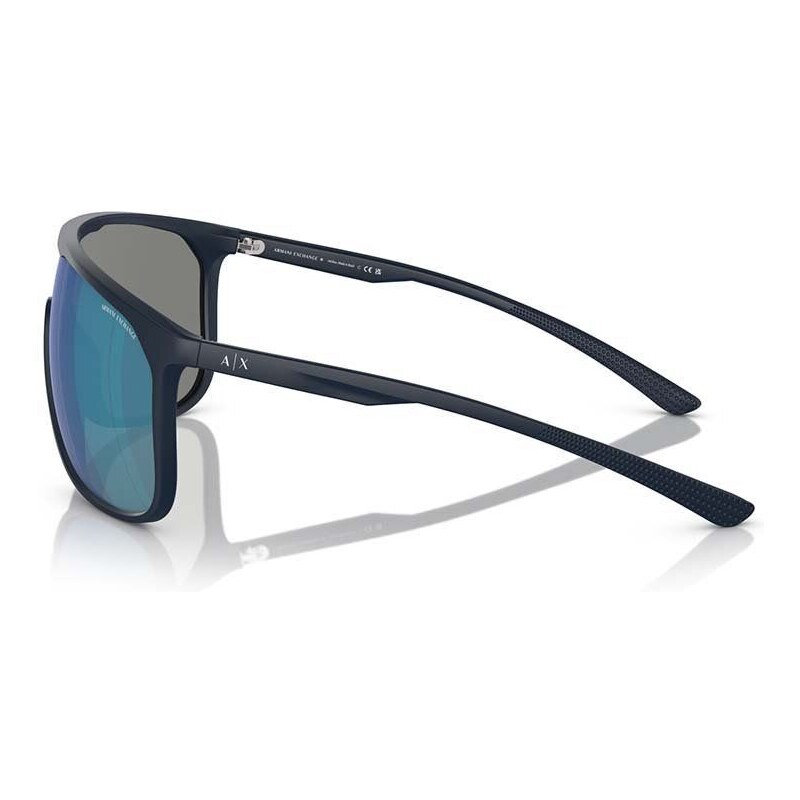 Slnečné okuliare Armani Exchange pánske, tmavomodrá farba