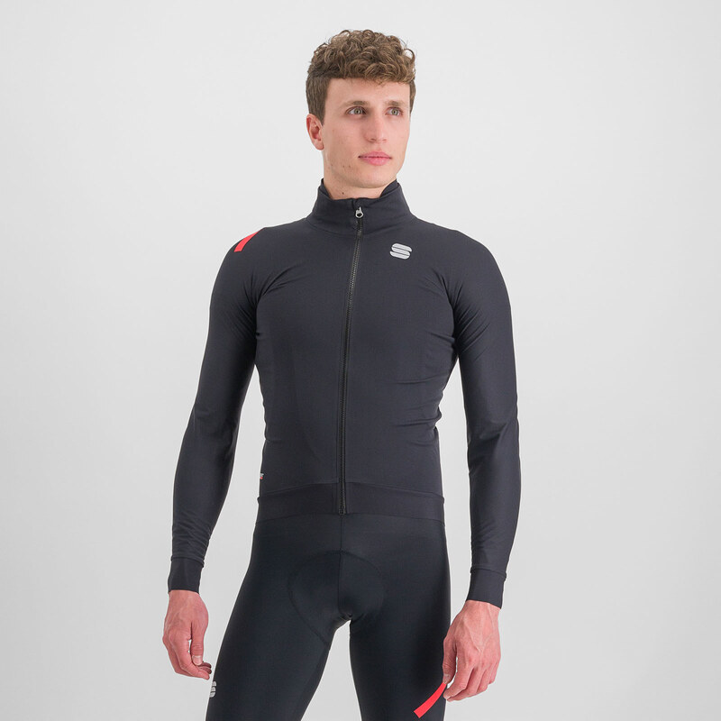 Sportful Fiandre Pro cyklistická bunda, čierna 58444104